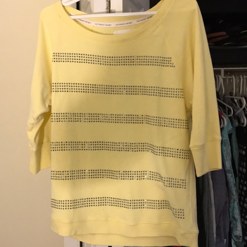 Victorias secret Yellow shirt